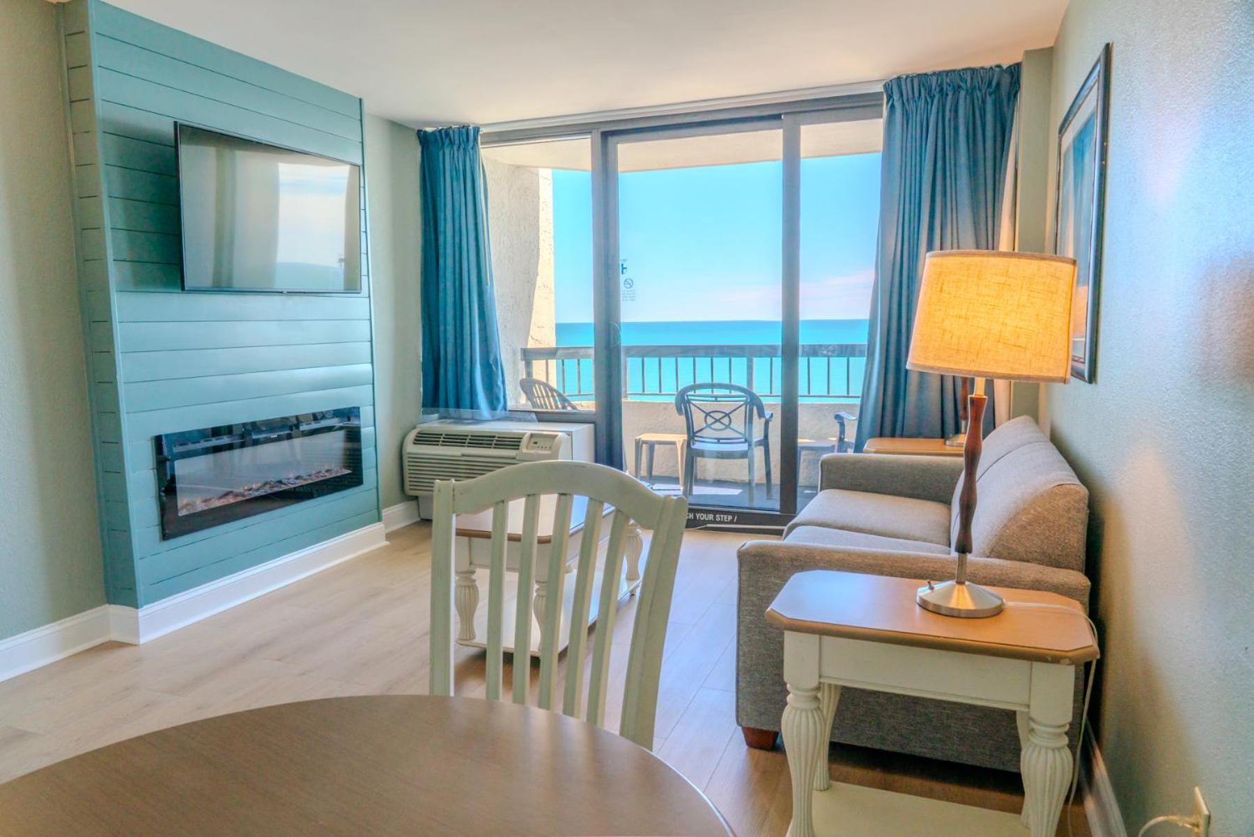 Oceanfront 1Br Suite! Perfect For 8 Guests!- Pinnacle Tower 1456 默特尔比奇 外观 照片